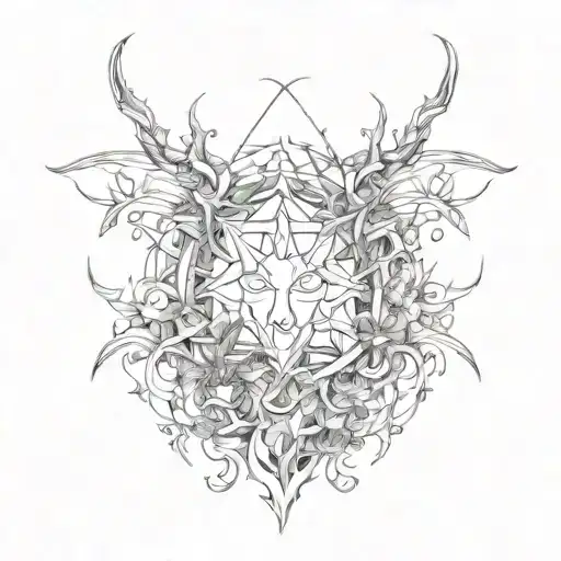 beautiful chaos misunderstood tattoo design idea