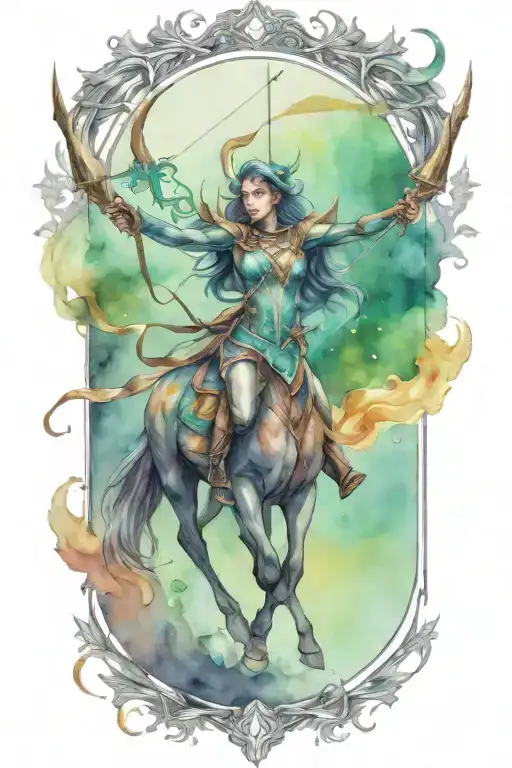 sagittarius scorpio locked in battle tattoo design idea