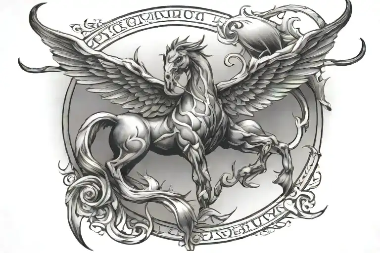 sagittarius scorpio 19 tattoo design idea