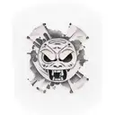 zoro tattoo design idea