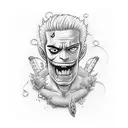 zoro tattoo design idea
