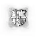 fc Barcelona tattoo design idea