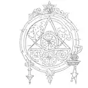 Holy Trinity  tattoo design idea