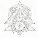 Holy Trinity  tattoo design idea