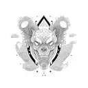 Bipolar Disorder tattoo design idea