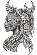 african tribal tattoo tattoo design idea