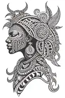 african tribal tattoo tattoo design idea