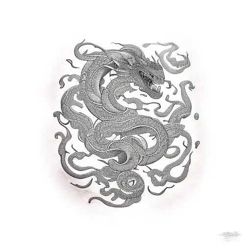 jormungandr  tattoo design idea
