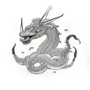 jormungandr  tattoo design idea