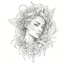 deep emotion expliosion tattoo design idea