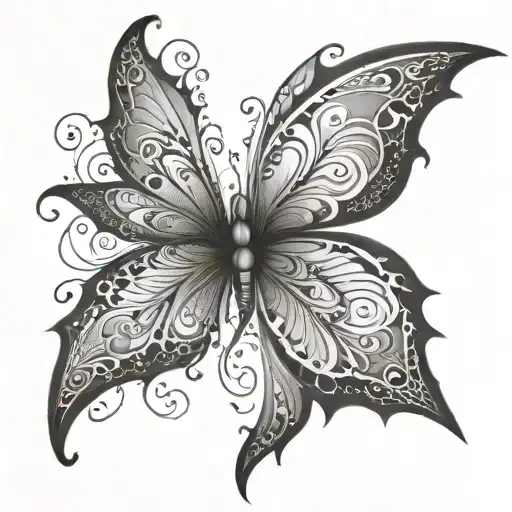 RIAS GREMORY FLYING tattoo design idea