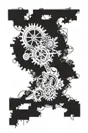 Video games (Red Dead Redemption 2, Gears or War) gym, self-improvement and letting go of the past tattoo design idea