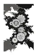 Video games (Red Dead Redemption 2, Gears or War) gym, self-improvement and letting go of the past tattoo design idea