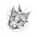 lifting from depressed and anxiety  tattoo design idea