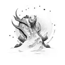 lifting from depressed and anxiety  tattoo design idea