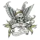 only god can judge me tattoo design idea