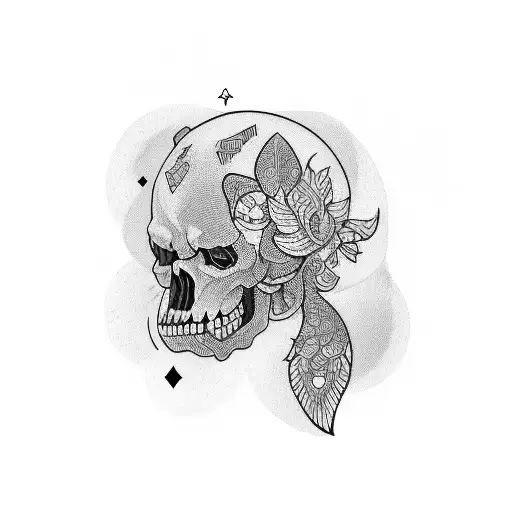 Overthinking Depression  tattoo design idea