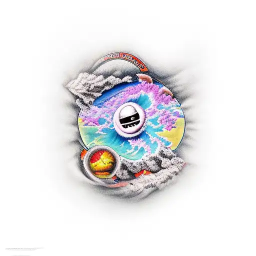 Overthinking Depression  tattoo design idea