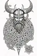 viking sleeve tattoo tattoo design idea