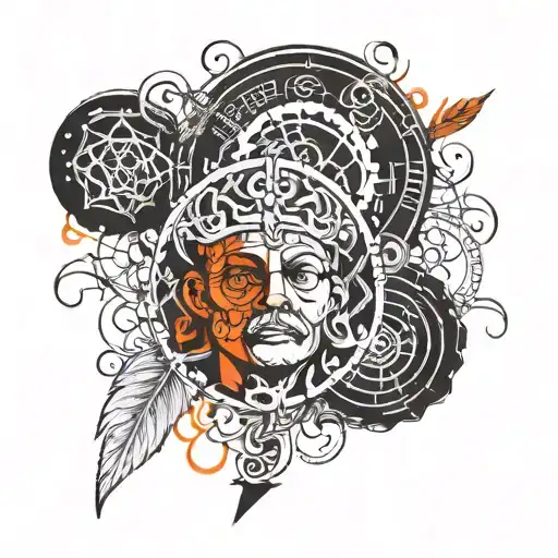 I want a tattoo that describes the balance between body, mind and spirit. Let it be based on Stoiscism and live the tattoo design idea
