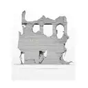 brick wall being torn down tattoo design idea