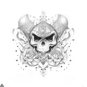 Sigue La Fiesta tattoo design idea