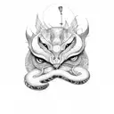 Sigue La Fiesta tattoo design idea