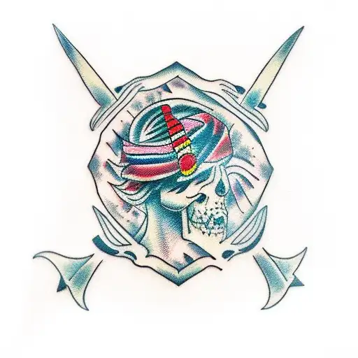 mapuche tattoo design idea