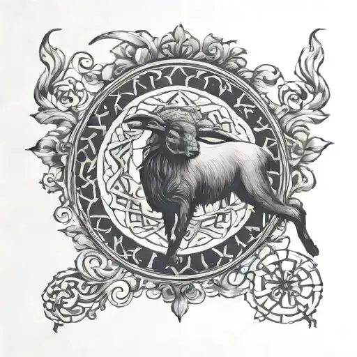 agnus dei tattoo design idea