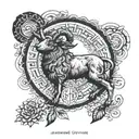 agnus dei tattoo design idea