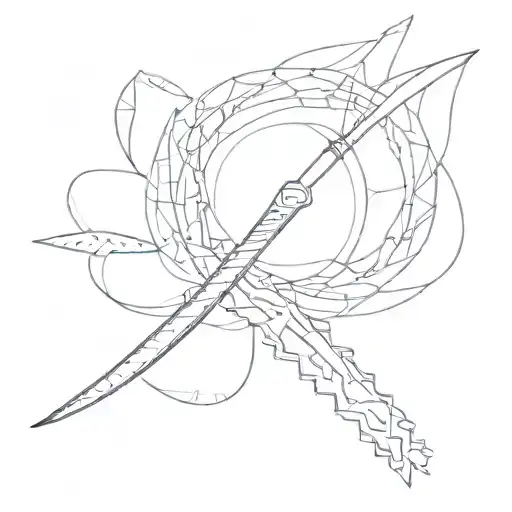 artist crush, cutter blade, pencil, ruler tattoo design idea