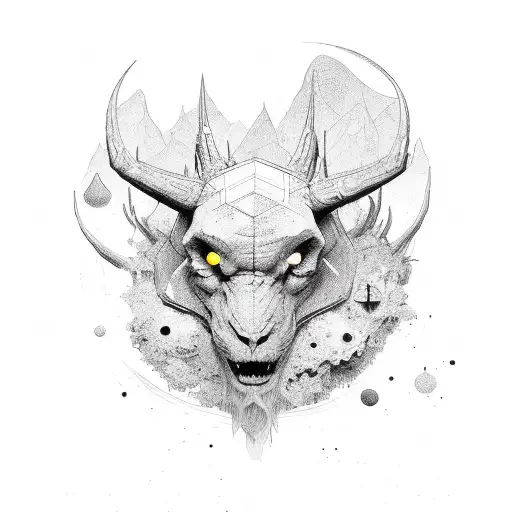 do not go gentle into that good night tattoo design idea