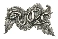 Romanian Numeral Tattoo tattoo design idea