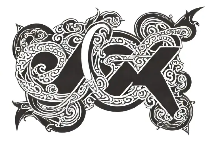 Loyalty symbol made tattoo design idea