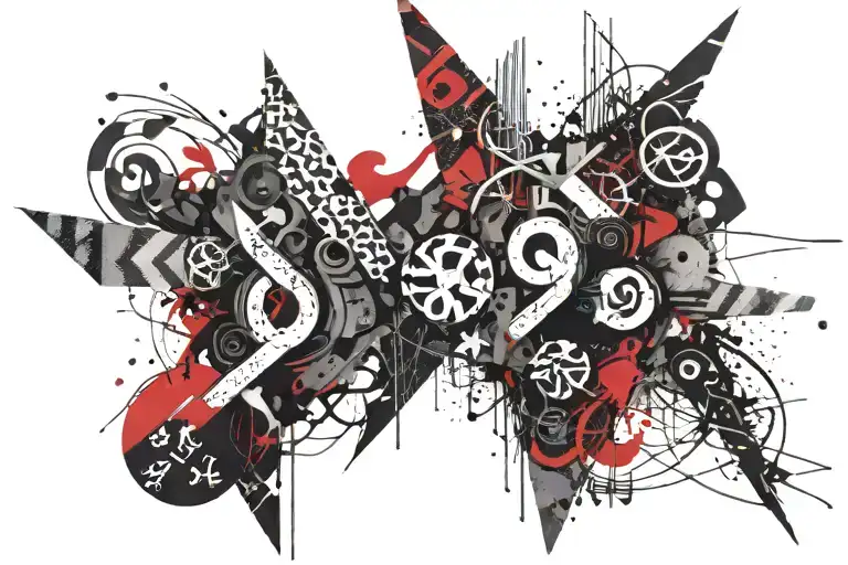 Loyalty symbol made tattoo design idea