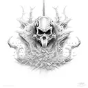 hell spawn tattoo design idea