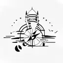 we are three friends that had fun in Istanbul and now we want to have a tatto of this experience that we dont regret to  tattoo design idea