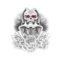 Grim Reaper tattoo design idea