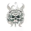 Grim Reaper tattoo design idea