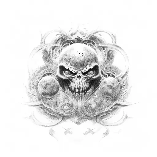 Elden ring game includes number 27 tattoo design idea