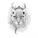 money  tattoo design idea