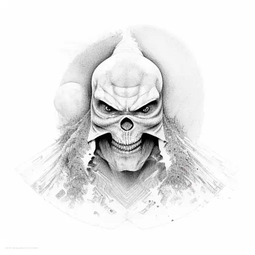 enter sandman tattoo design idea