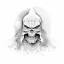 enter sandman tattoo design idea