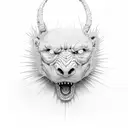 enter sandman tattoo design idea