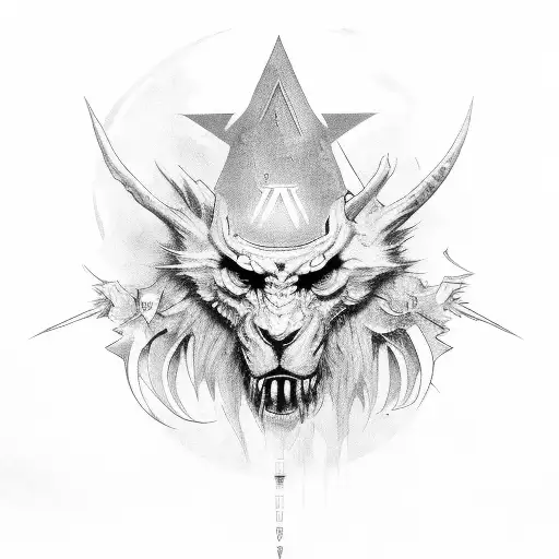 Gamgster disciple GD  tattoo design idea