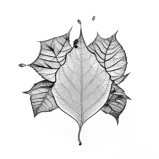 vertical rectangle with was and leaves coming out of it  tattoo design idea
