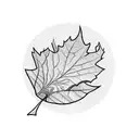 vertical rectangle with was and leaves coming out of it  tattoo design idea