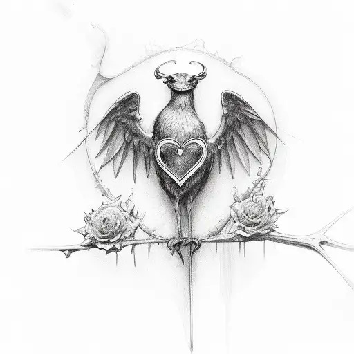 Elizabeth A Mabe heart tattoo design idea