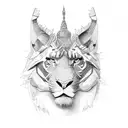 bisexual iykyk tattoo design idea