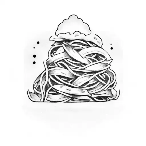 I love pasta.  tattoo design idea